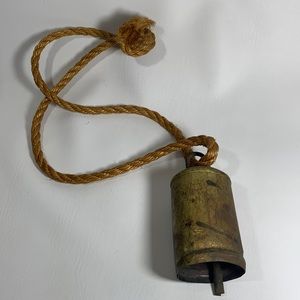 Rope bell necklace
